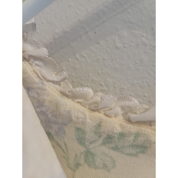 Lanz of Salzburg Night Gown Womens L Floral Eyelet Lace Vintage Cottage - Picture 6 of 14